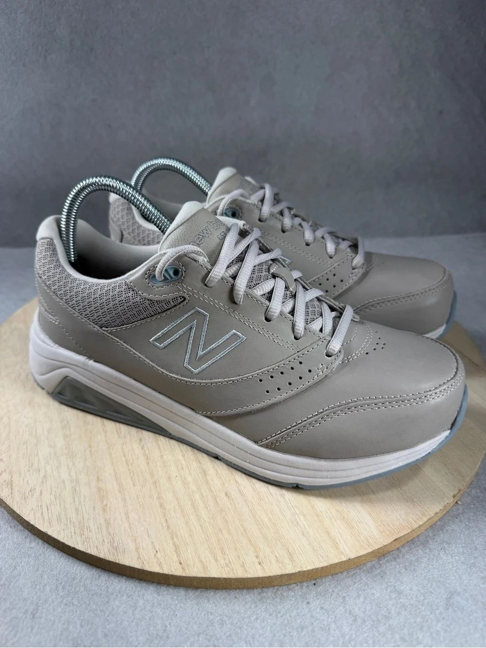 New Balance 928v3 Women Grey Leather Walking Shoes Rollbar Sneaker WW928GR3 8D